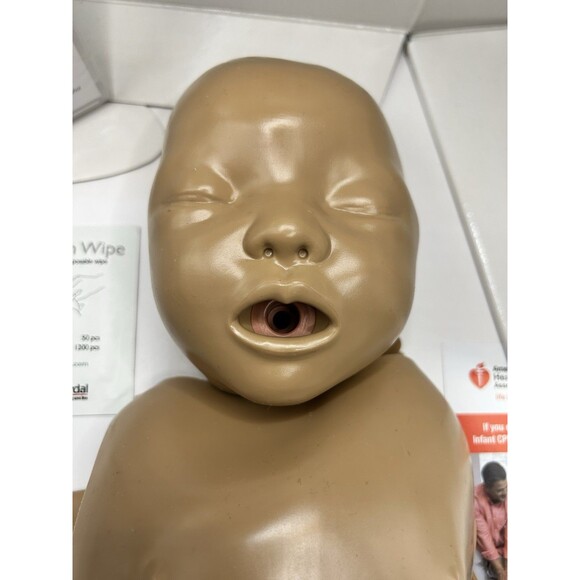 American Heart Association Infant CPR Anytime Kit Inflatable Manikin Latex free - Picture 7 of 15